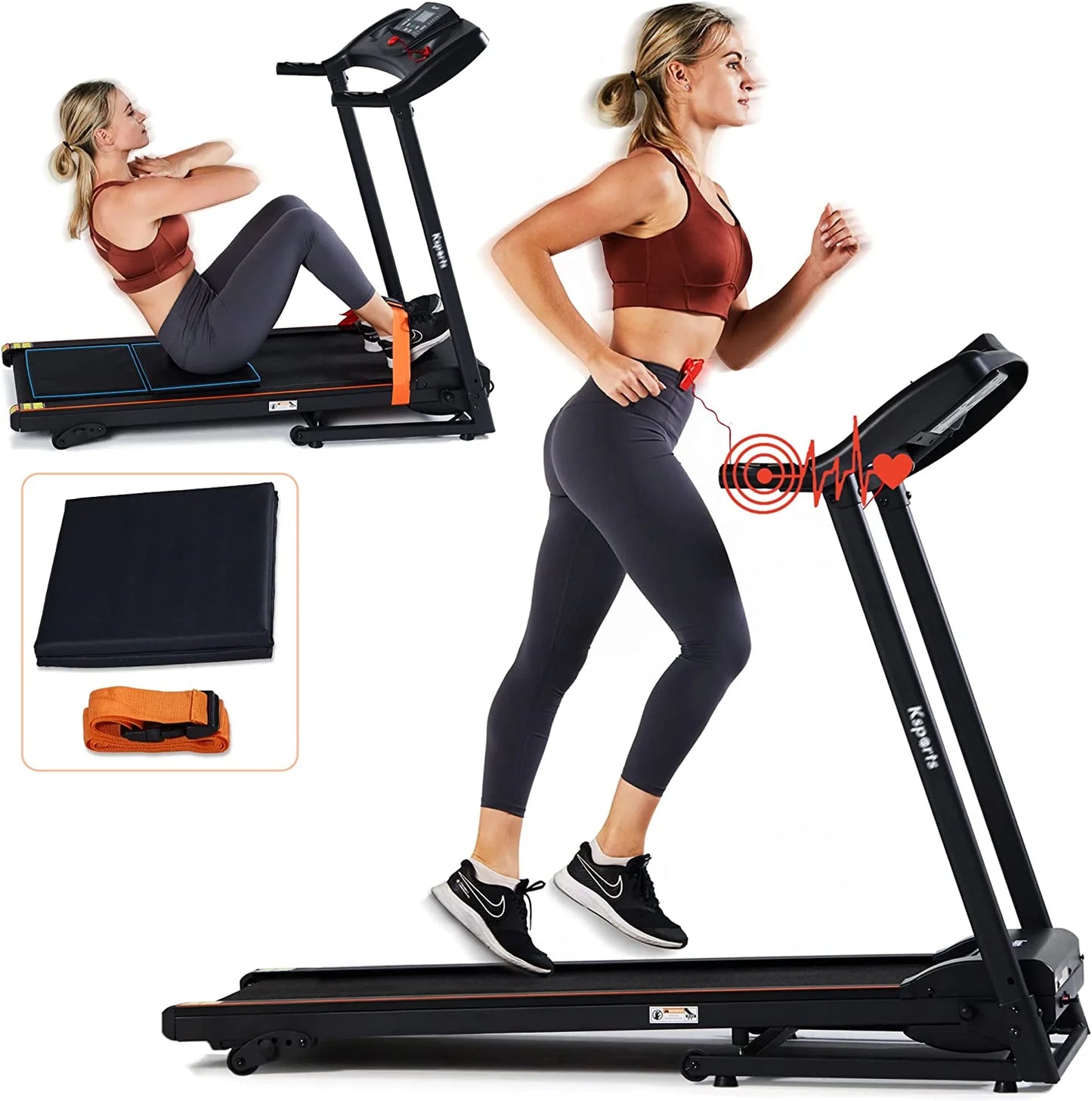 Multi-Functional Treadmill Cardio Strength Training Workout Set